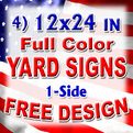 Coroplast yard Signs