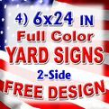 Coroplast yard Signs